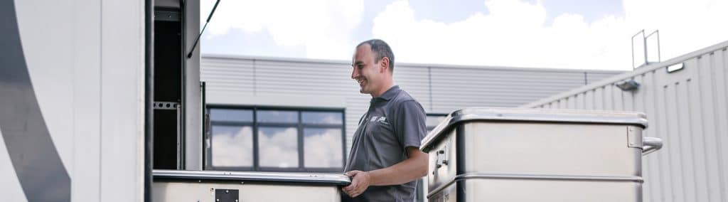 Pckard + Heffner Mitarbeiter in der Datenvernichtung